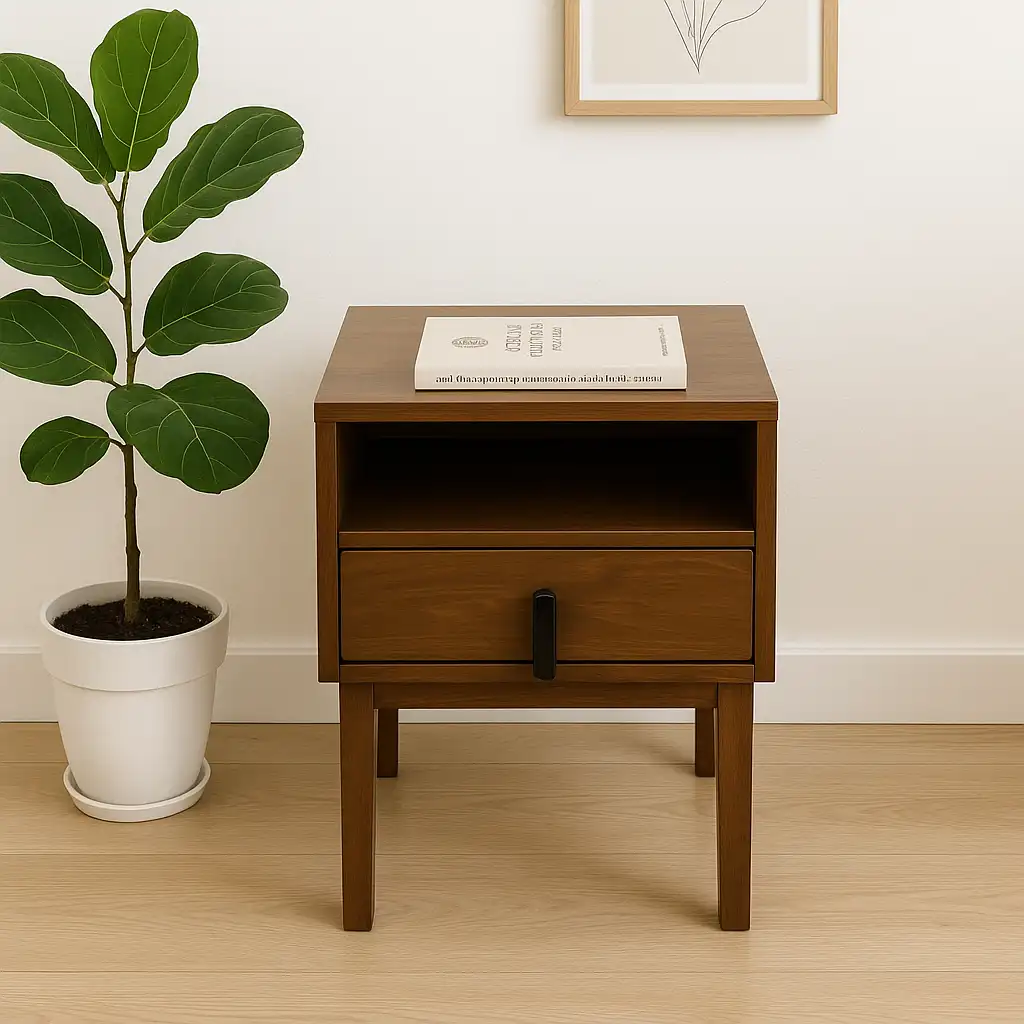 Lovos spintelė Jaukumo dvelksmas – skandinaviškas dizainas iš uosio