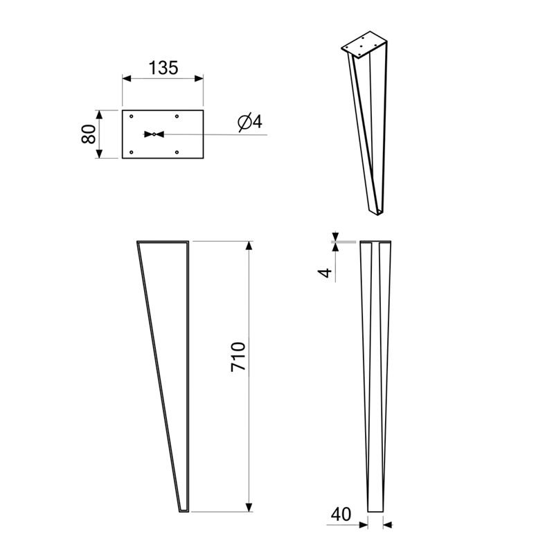 Stalo kojos brezinya
