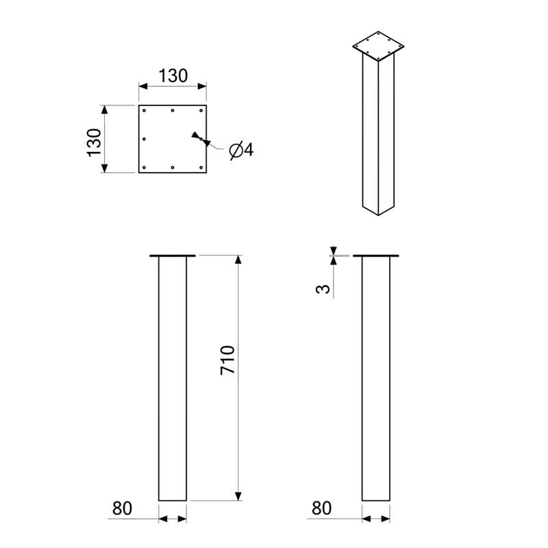Stalo kojos brezinys